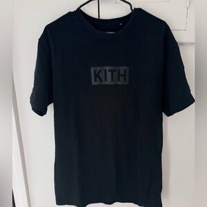 Kith Mens Vintage Black Tee. Size Large
